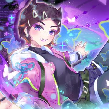 【无畏契约：源能行动】+画了暮蝶💜同人