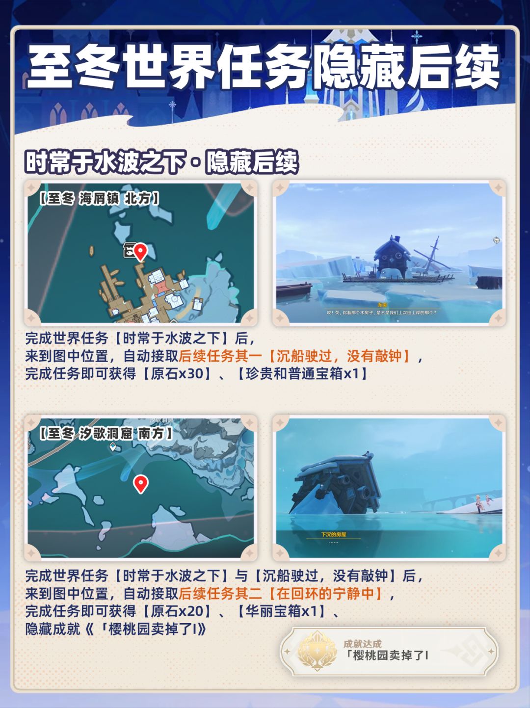【V7.0】至冬10个隐藏后续！没拿的隐藏奖励 10