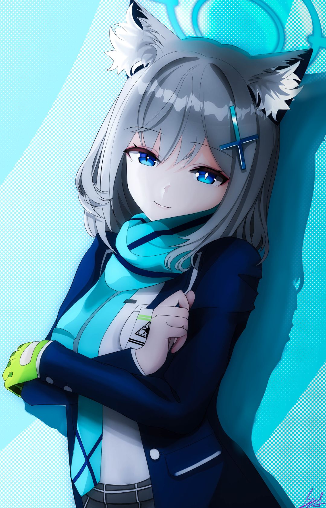 插画分享 • 碧蓝档案 • 爱丽丝、白子 2