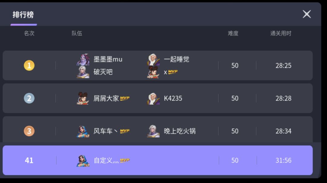 召唤师加野兽单人50攻略。截图