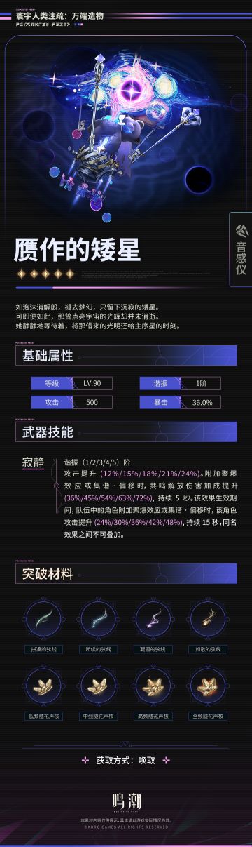《寰宇人类注疏：万端造物》——赝作的矮星