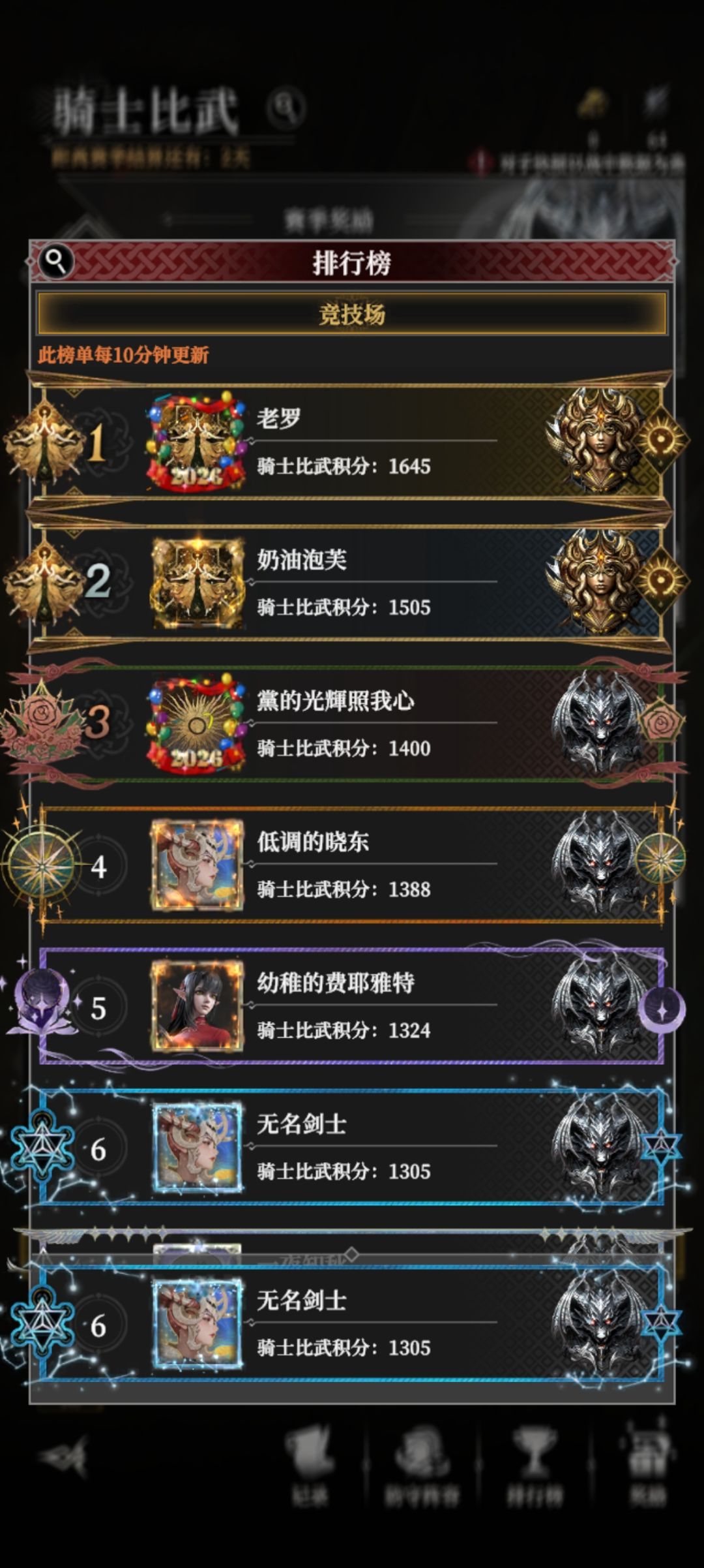 竞技场被跨区揍了,太6了 2