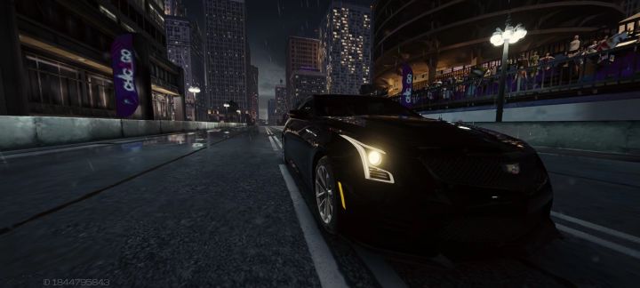 雨中凯迪拉克和深夜迈巴赫截图