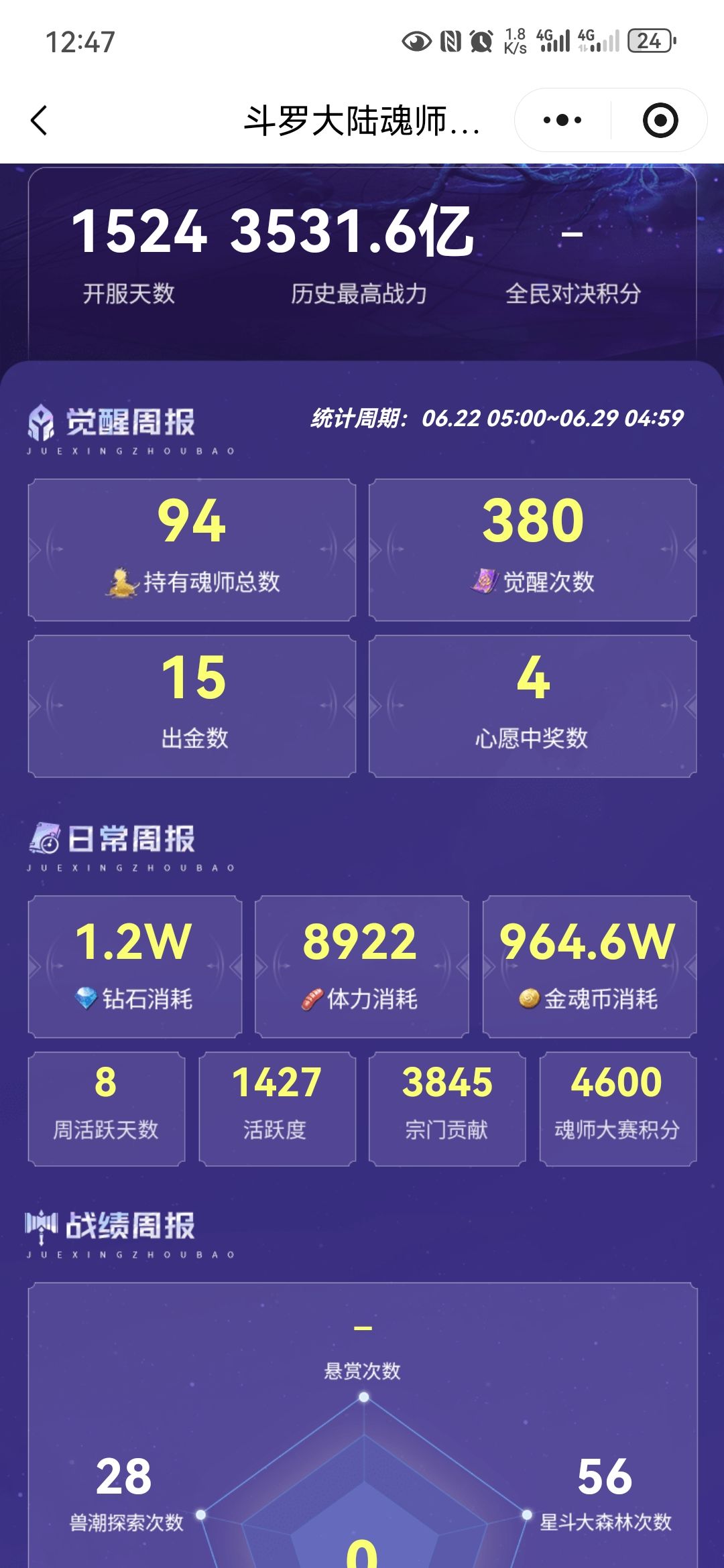 小目标:10万钻石完成 2