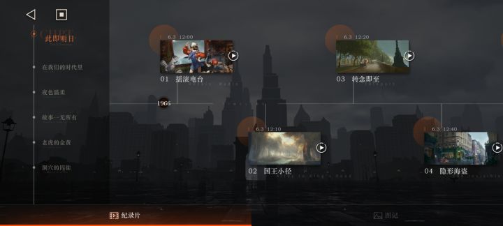 活动剧情没有记录吗？截图
