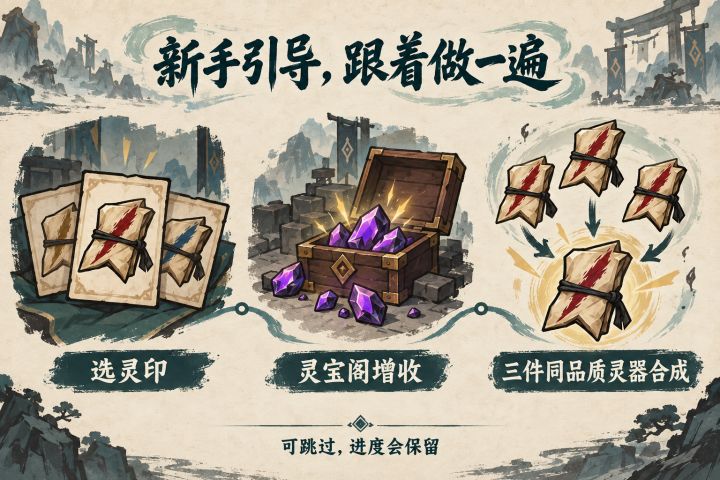 更新预告：新手引导、地图重做和两只新灵兽截图
