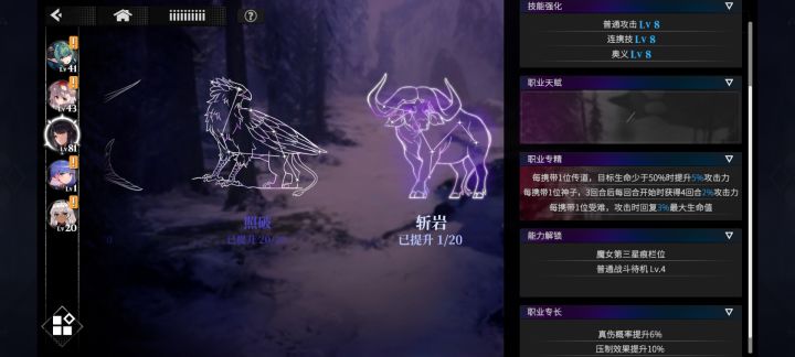 职业专精效果只有单魔女携带有效吗？截图