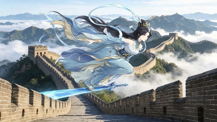 ［我的御剑日记］ 洛神游长城截图