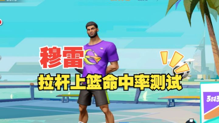 数据测试：穆雷拉杆上篮命中测试截图