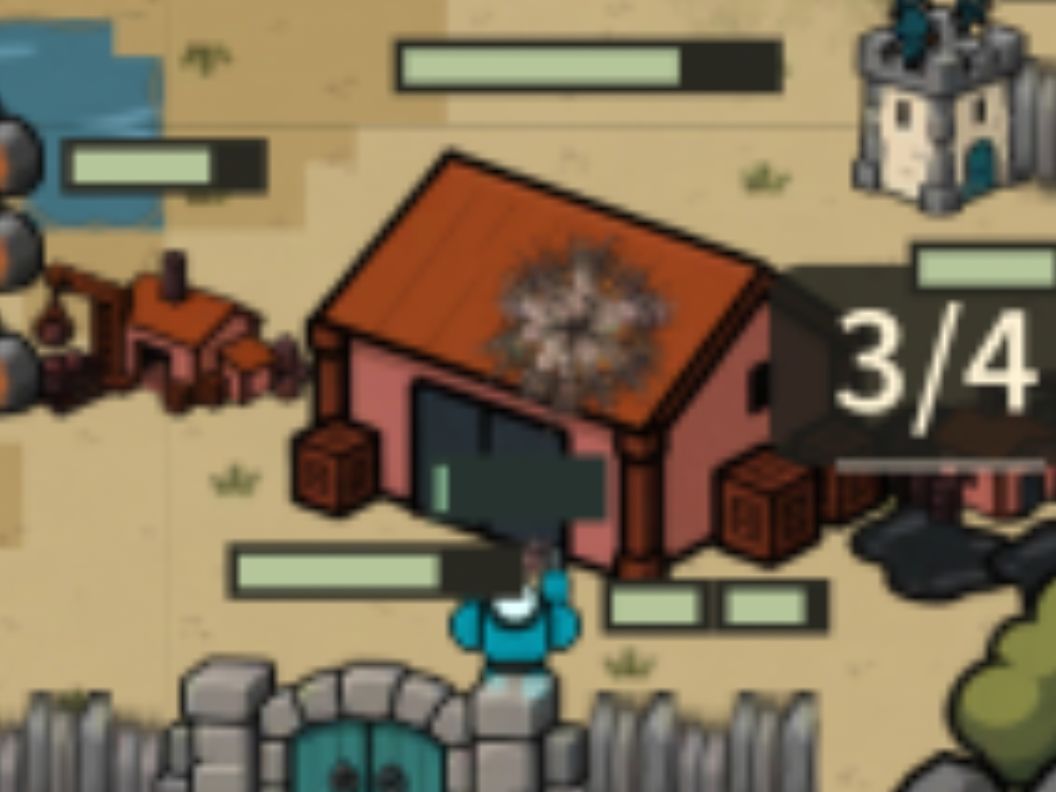 我的士兵在猛攻我的建筑 2