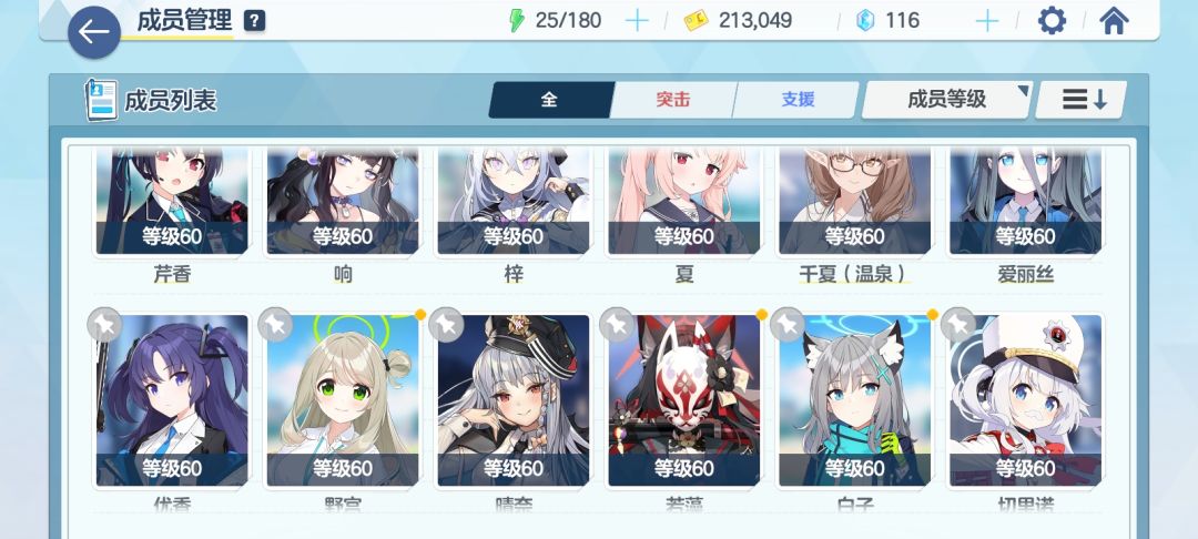有没有大佬看看中后期应该放弃哪个或拉哪个 2