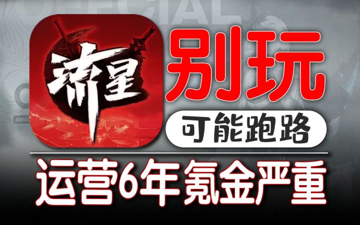 随时跑路《流星群侠传》从硬核到凉凉做了什么?截图