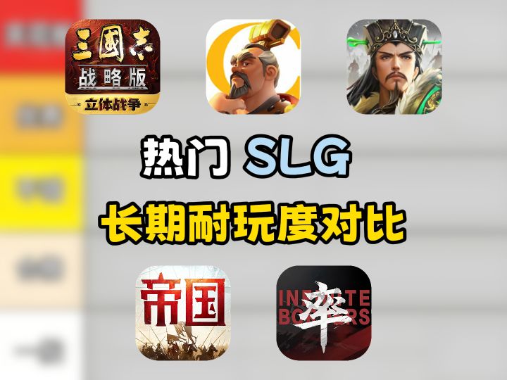 热门 SLG 长期耐玩度对比！截图