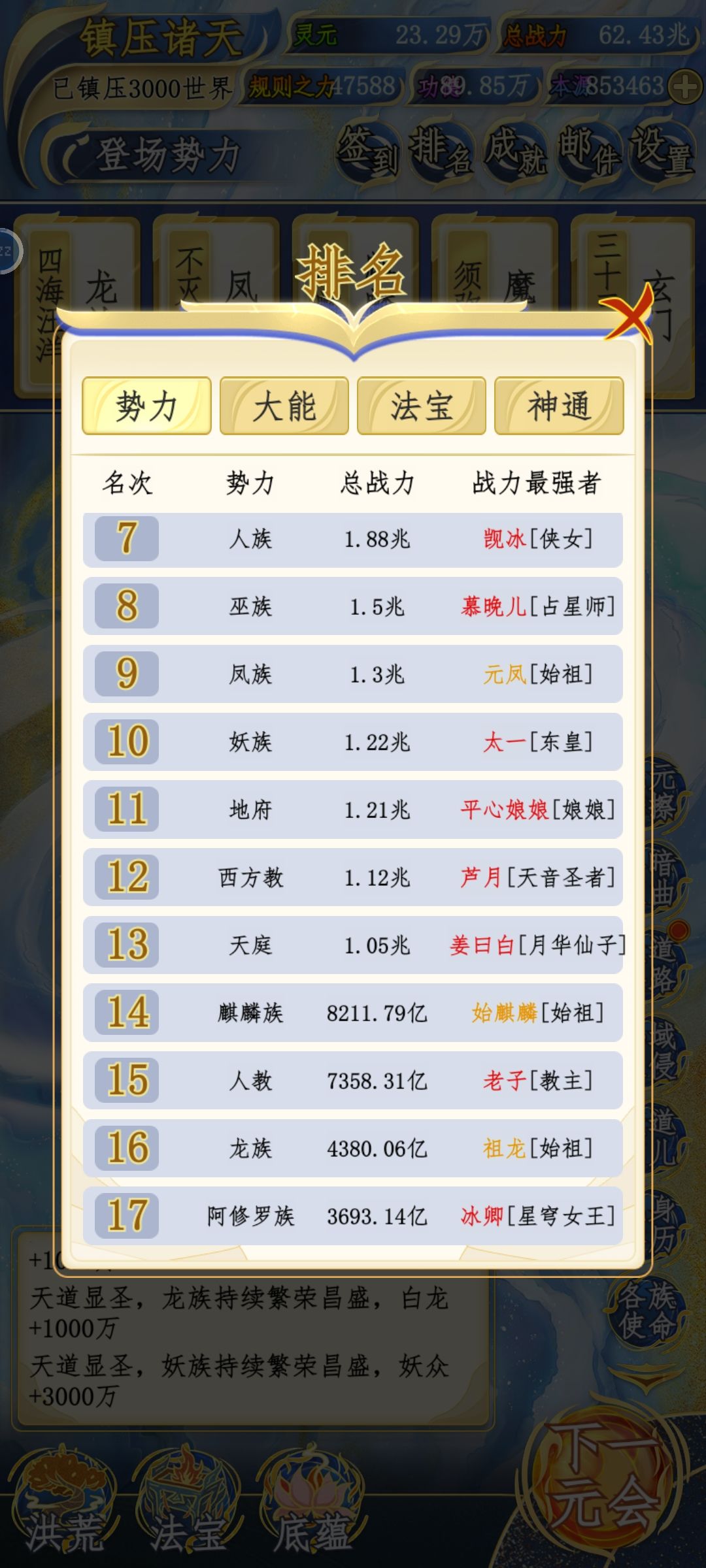 把穿越者势力干没了 1