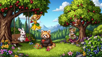 甜蜜来袭，【浆果乐园活动】开启，新玩家免费领金色饼胚礼包！