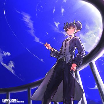 画了个敖霜🌹🚬