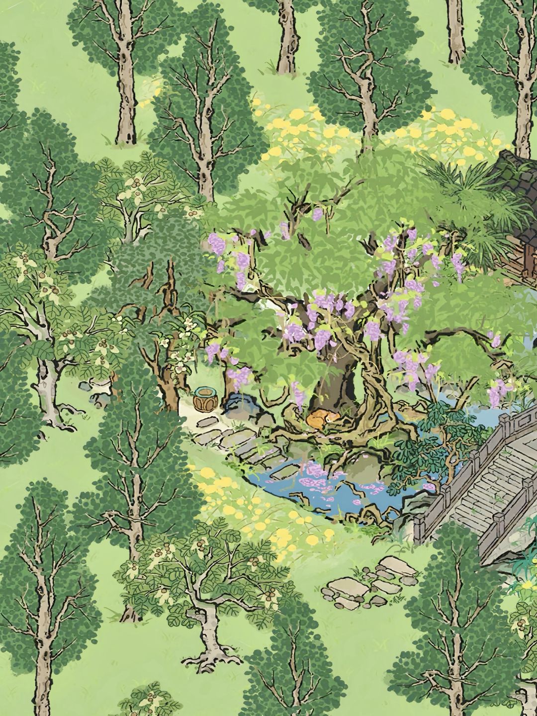 林中月影 山野溯溪 2