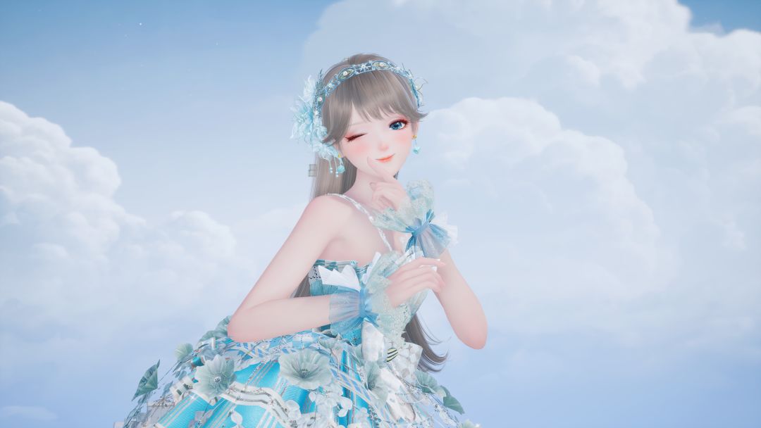 蓝色 1
