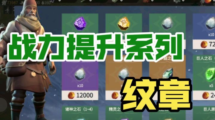 战力提升系列 纹章截图