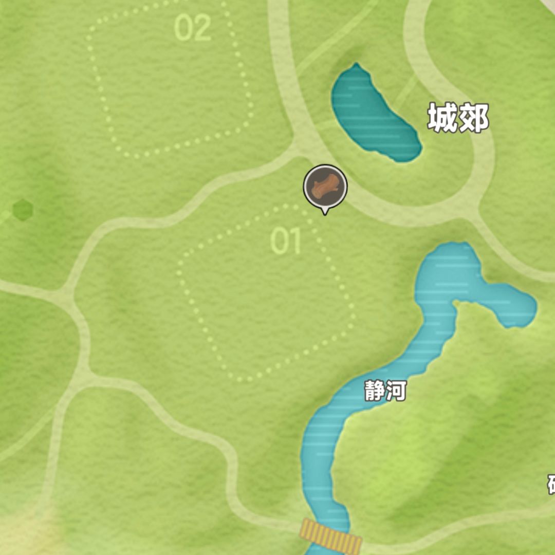7月28日心动小镇溜溜橡木无暇萤石位置攻略 2
