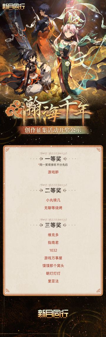 《新月同行》瀚海千年内容征集活动获奖公示