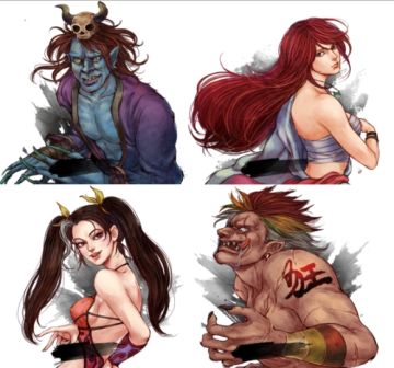 侠客全系列天龙，天意城等全人物明细