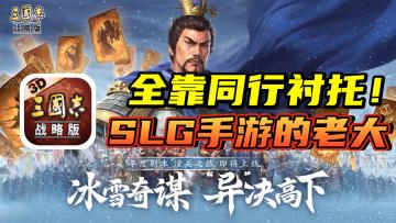 【三国志 · 战略版 】2023财报已出！为什么三战还是SLG类手游的老大⁉️全靠同行衬托❗