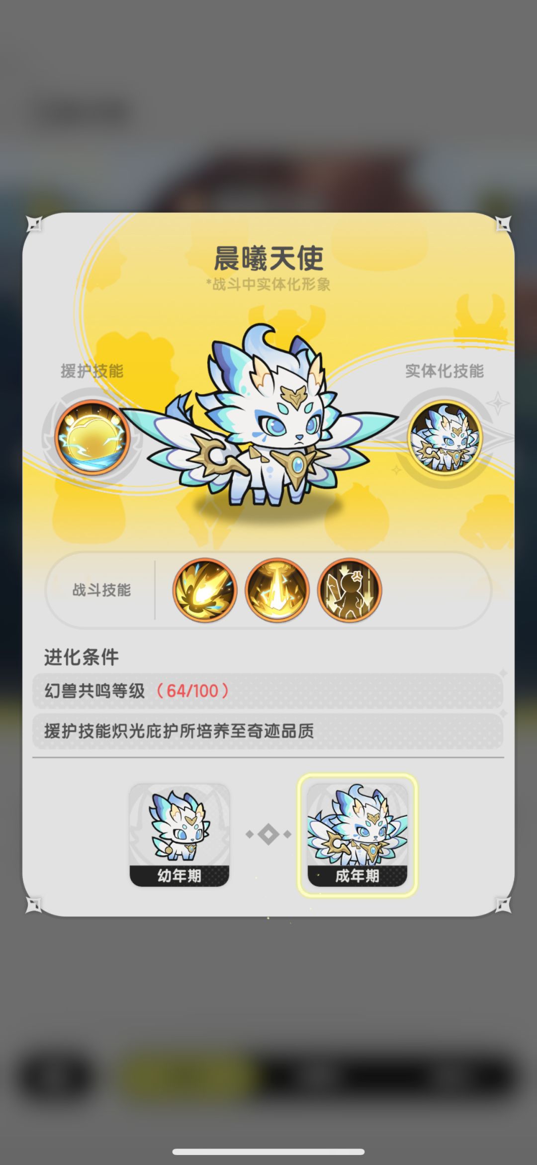 骑士晨曦实体化有用吗? 1
