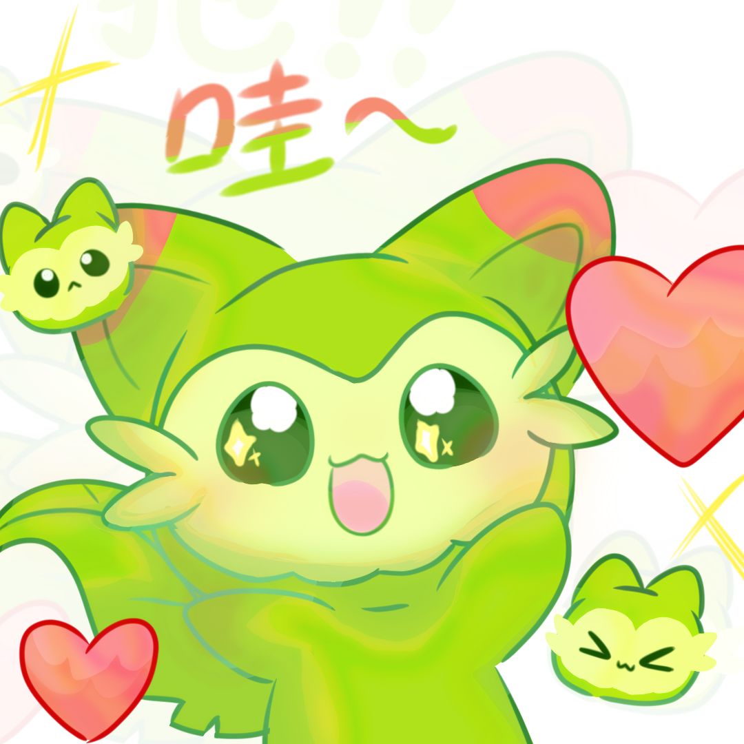 喵喵表情包!原创我亲手画的 1