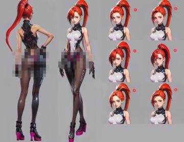 帮助我们找寻惊喜！请选择你最喜爱的面容款式