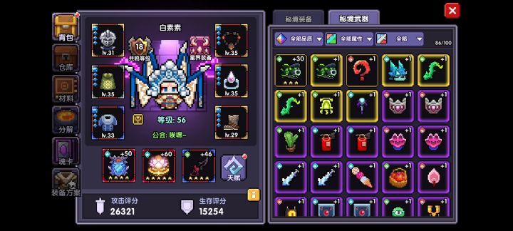 新限定要那个,还有个自选没用,玩快两周了截图