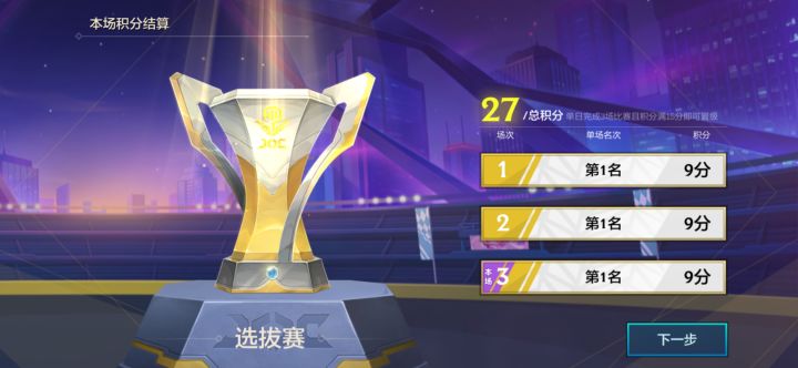 选拔三连鸡阵容截图