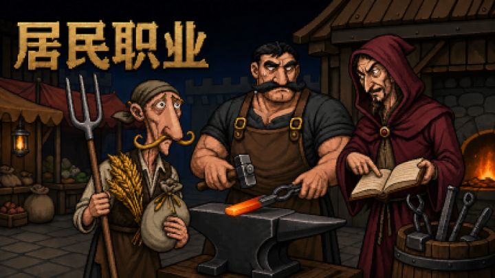居民职业攻略|前期该留谁,谁适合转成士兵?截图