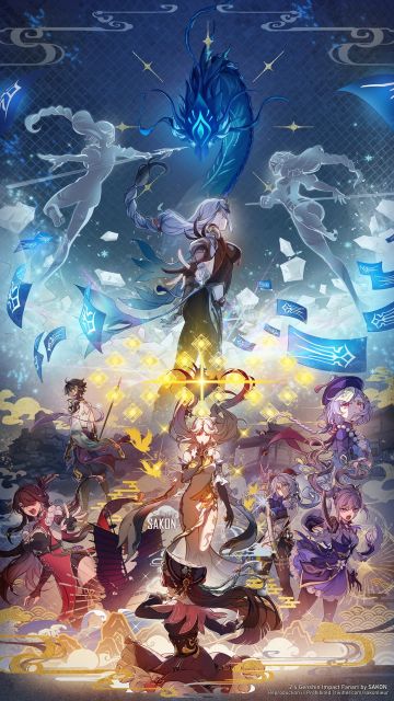 想问问大家都是因为哪个版本才玩的原神？