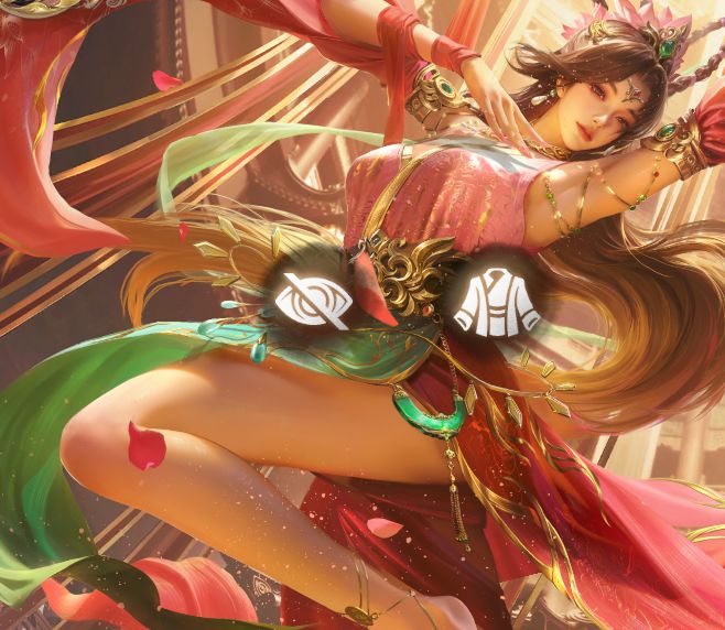 发现可以直接在大厅换皮肤背景了 1