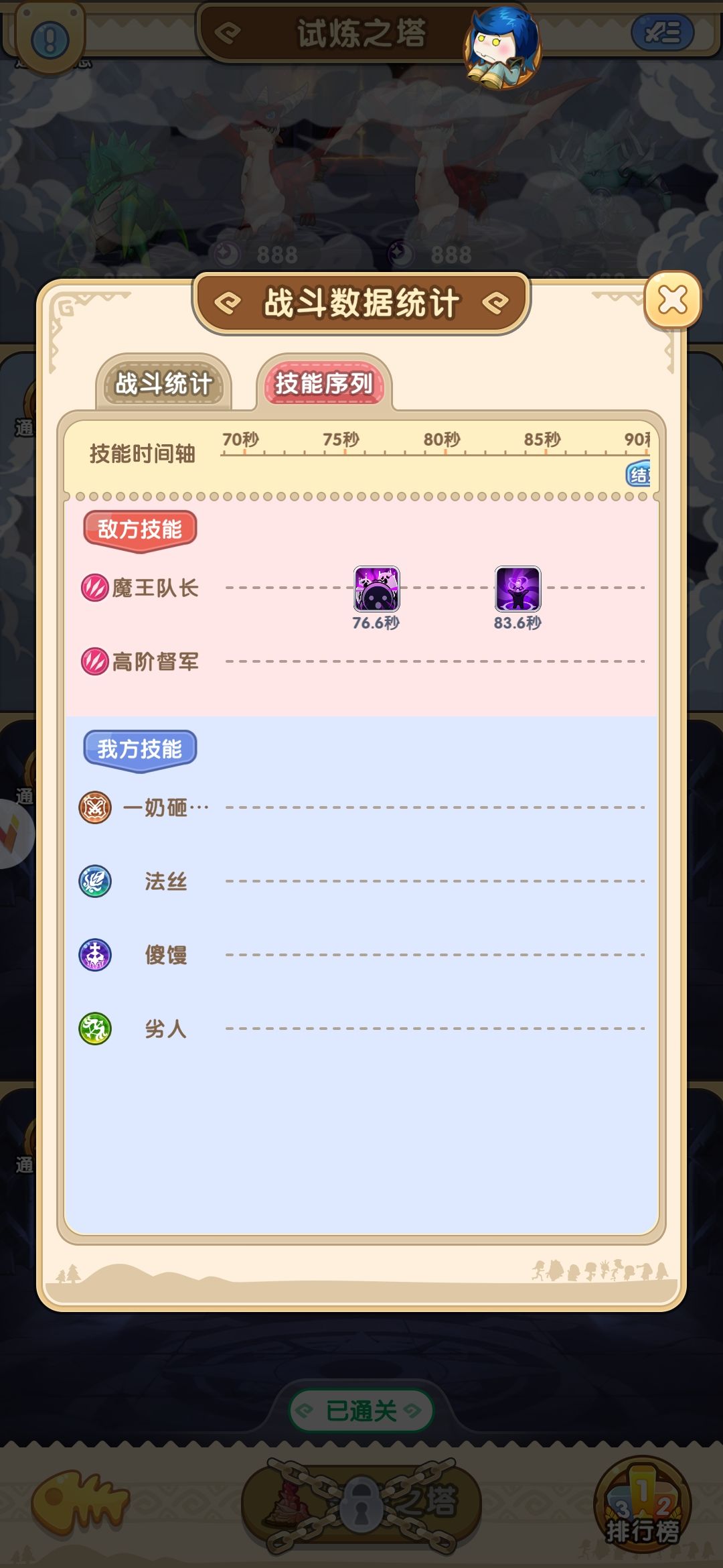 关于试炼之塔442关的问题 4