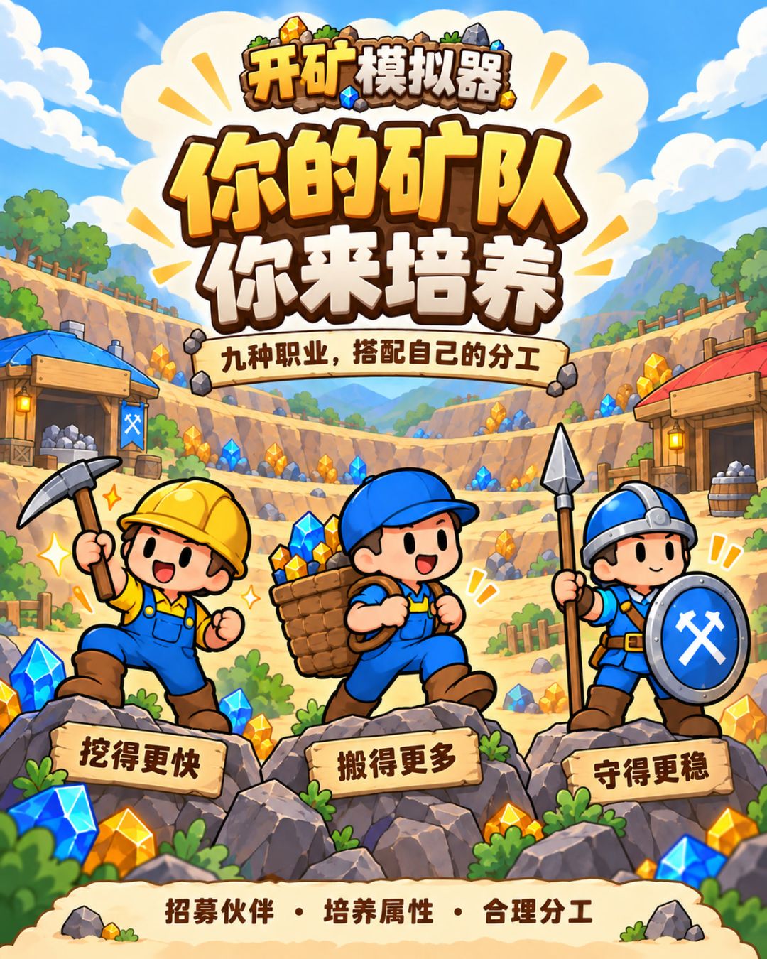 矿石挖了一地,金币却没涨?《开矿模拟器》增量游戏正式上线! 3