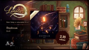 《里莫的秘密书房 - 208》新曲「Daydream / RiraN」将于2月16日推出！