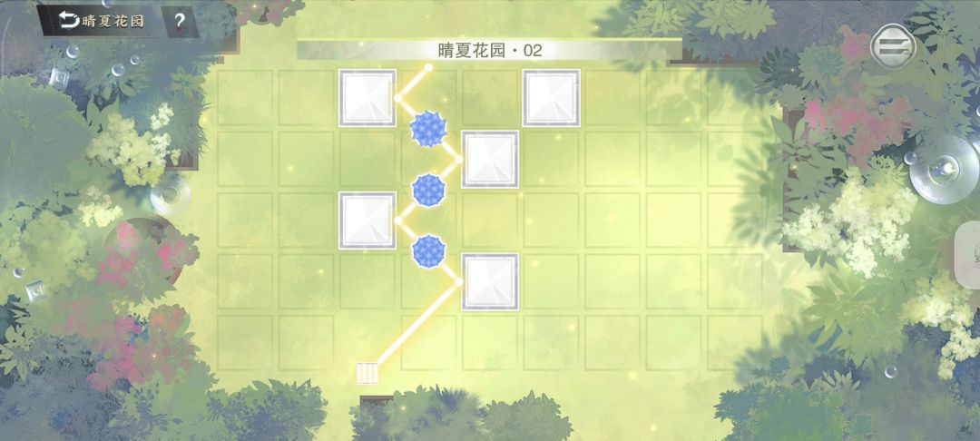 百花写生-晴夏花园1-16攻略 2