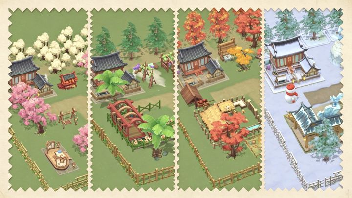 【布局分享】小舍的春夏秋冬~截图