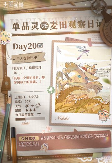 ♾️奇想日常 | 麦田观察日记