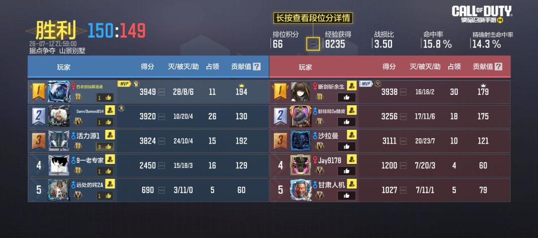 #使命召唤手游 1