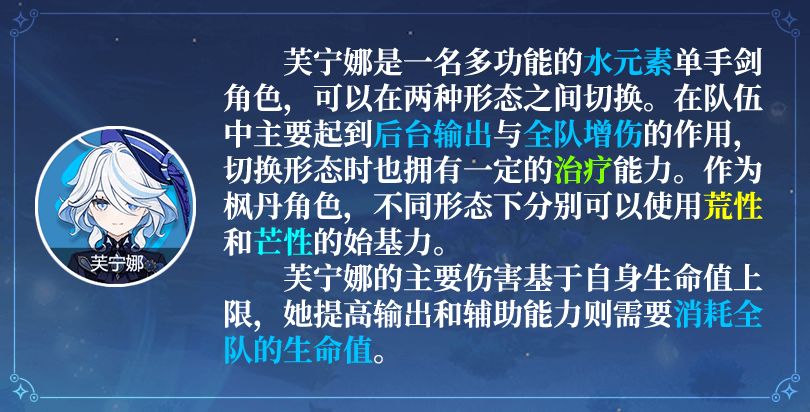 #角色攻略# 芙宁娜玩法全面解析 2