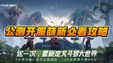 公测开服保姆级攻略/强度配队/新手避坑点（持续更新）