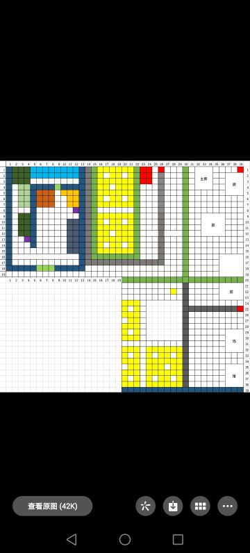山头的面积格子，布局规划一览表