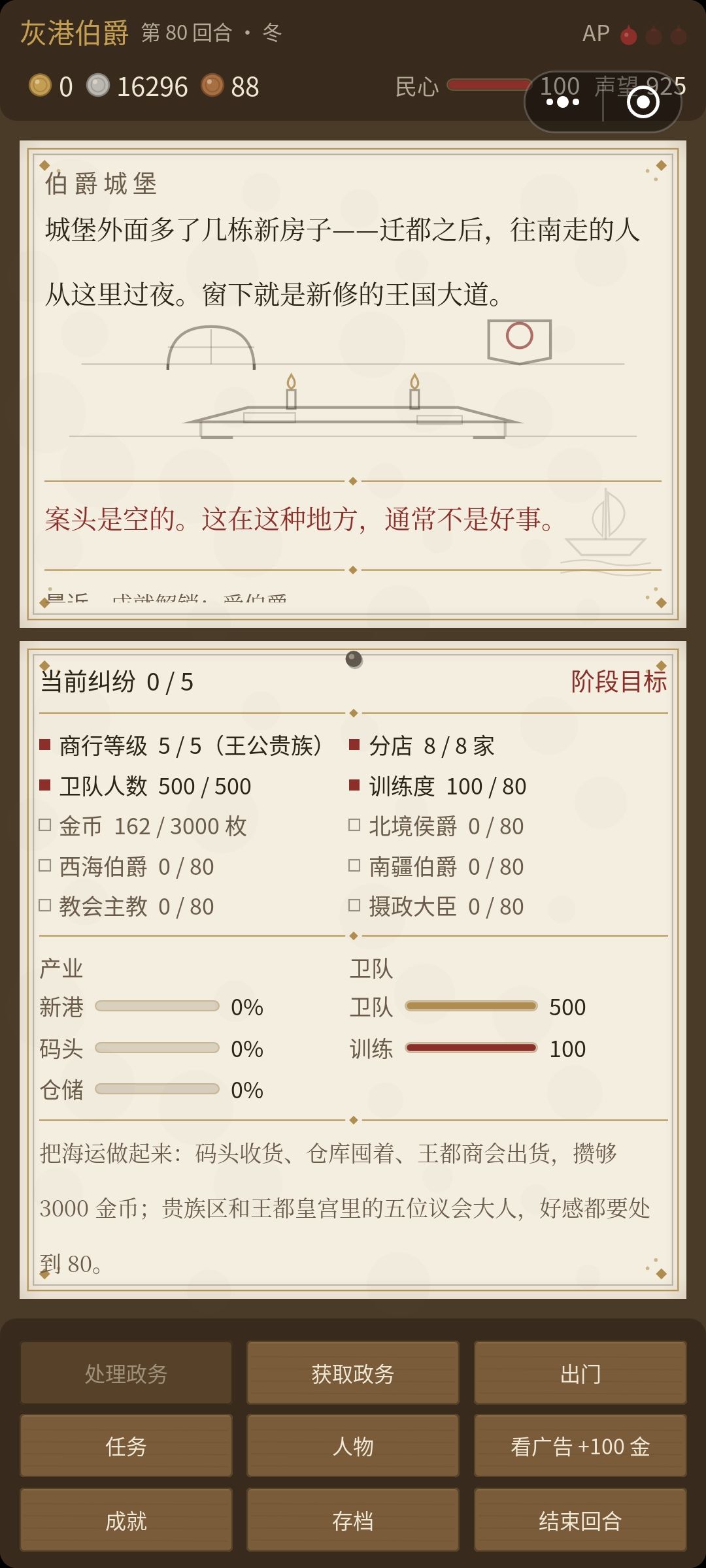 通关一个结局 6