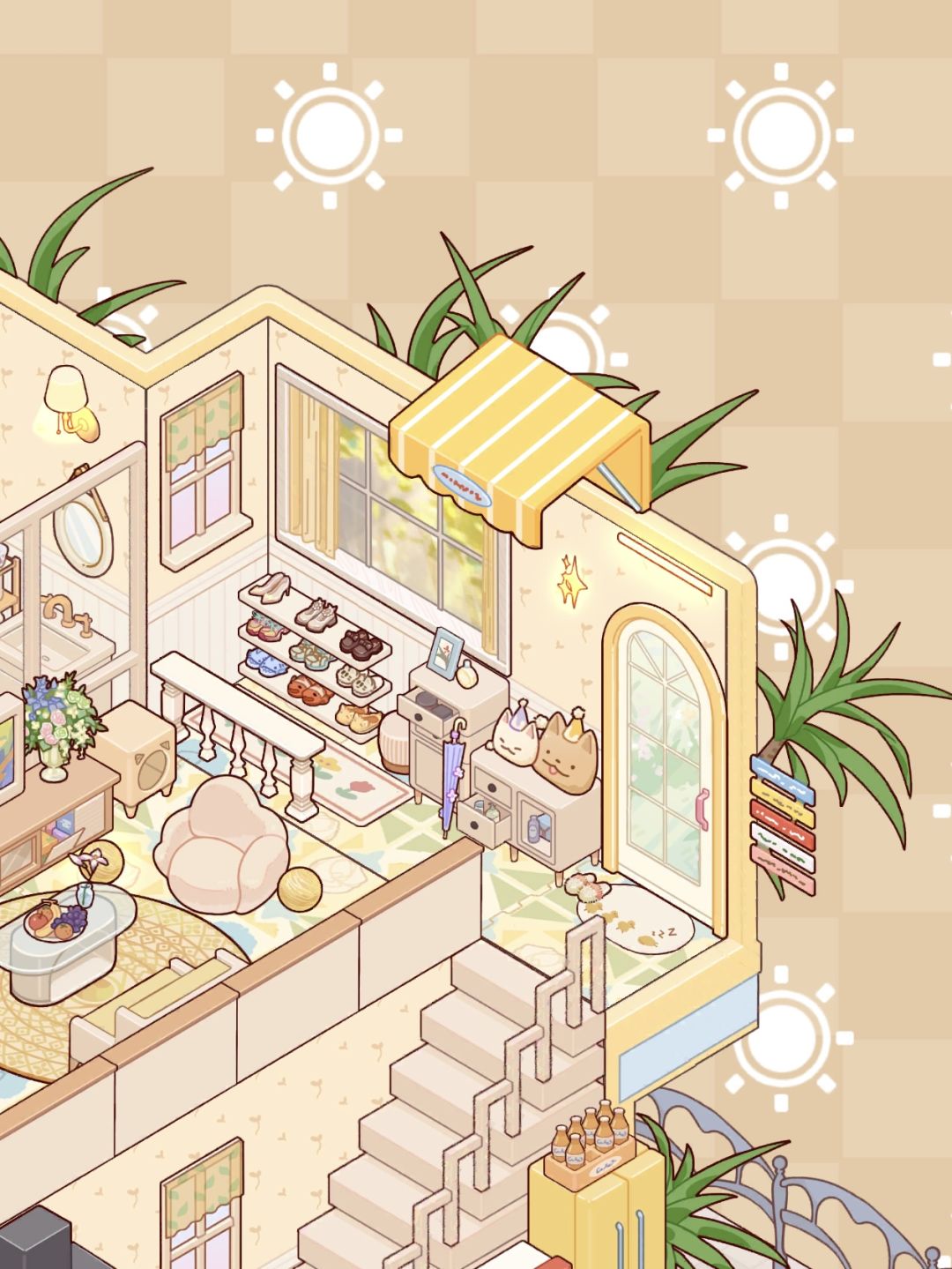 我的休闲时光|复式奶油小屋💛合理布局 2