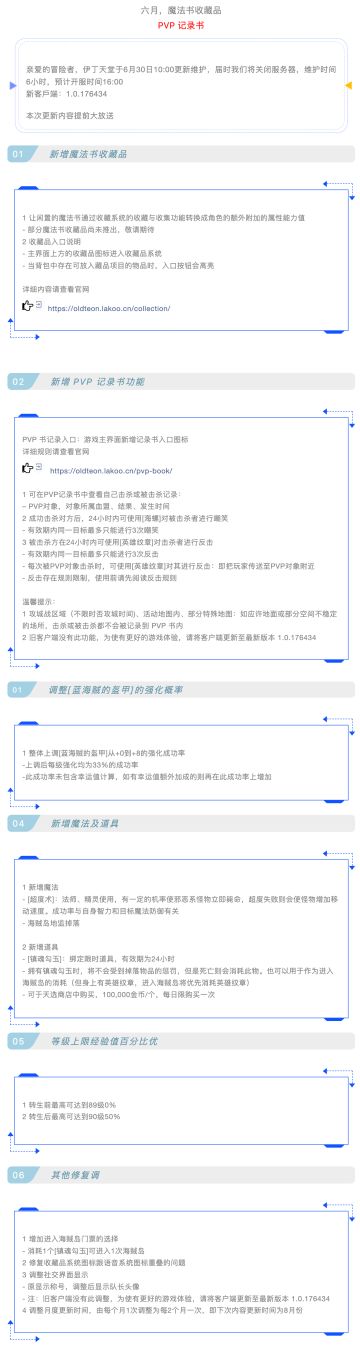 |伊丁天堂|应许之岛更新公告0630