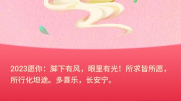 新年新气象，新年快乐