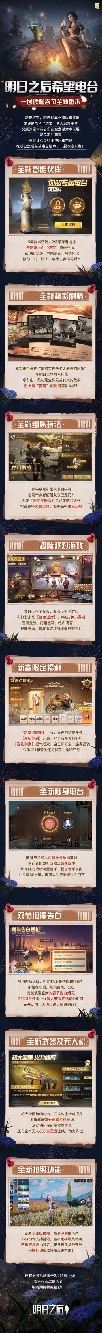 速览！一张图带你搞懂希望电台版本更新内容